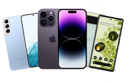 Image of a set of phones.
